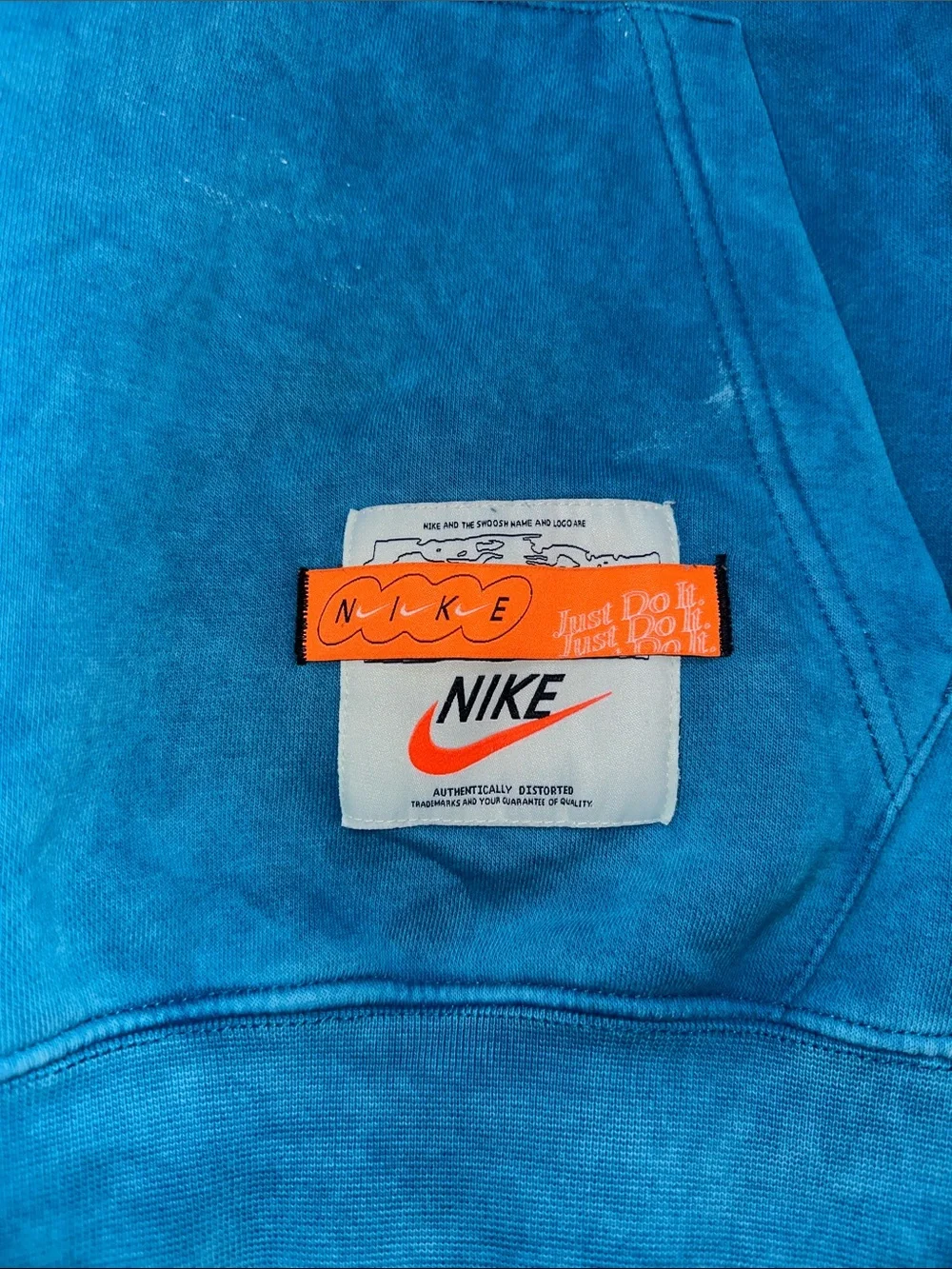 Nike Blue Crewneck Pullover Hoodie